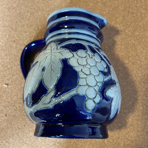 Betschdorf Alsace France Paul Schmitter Salt Glaze Pottery~Pitcher~Signed - Picture 13 of 16